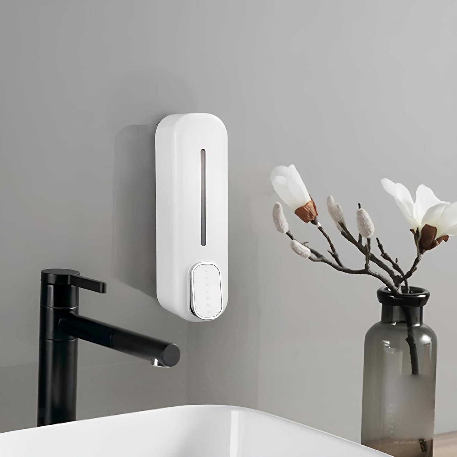Manual Wall-Mounted Soap Dispenser